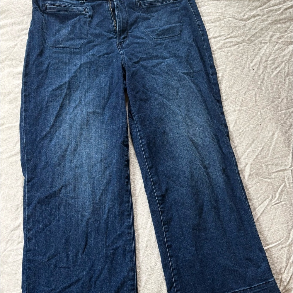 Sonoma Dark Blue Wide-Leg Women's Jeans